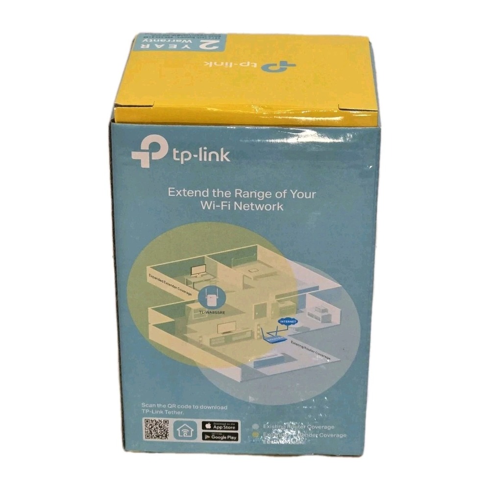 TP-Link 300Mbps Wi-Fi Range Extender TL-WA855RE NIB 📶📡